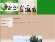 Tablet Screenshot of fitness-club-berkum.de